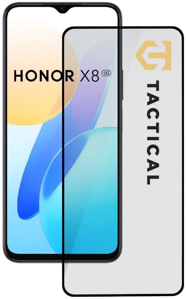 Ochranné sklo Honor X8 5G, Honor X6 4G Tactical Glass Shield 5D černé ...