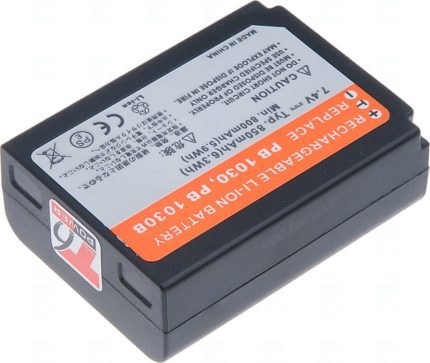 T6 power BP1030, BP1030B, BP1130, do fotoaparátu 850 mAh baterie - neoriginální