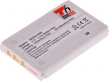 Baterie T6 power CPLO0001 190304-2000, 190304-0000, 190304-2004, L-LU18, K43D, M36B, M41B, R-IG7, F12440023, do klávesnice/myši 1000mAh - neoriginální