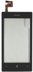 Dotykové sklo Nokia 520 Lumia včetně krytu black