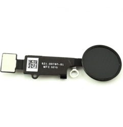 Flex pásek středového tlačítka iPhone 7 black OEM