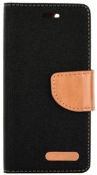Pouzdro Xiaomi Redmi Note 13 4G book Fancy Canvas černé