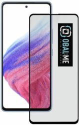 Ochranné sklo Samsung Galaxy A52 4G, A52 5G, A52s 5G, A53 5G 5D black OBAL:ME