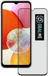 Ochranné sklo Samsung Galaxy A14 4G A145 5D black OBAL:ME
