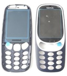 Přední kryt Nokia 3310 2017 modrý OEM