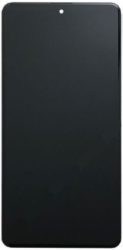 LCD displej Samsung M515F Galaxy M51 včetně dotykového skla a krytu černý