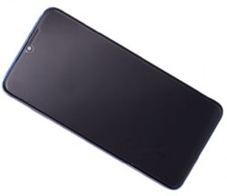 Originální LCD displej Xiaomi Redmi Note 8 PRO včetně dotykového skla a krytu modrý