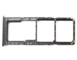 Držák SIM karty Samsung Galaxy A30s A307 černý