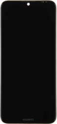 LCD displej Huawei Y6s včetně dotykového skla a předního krytu černý OEM